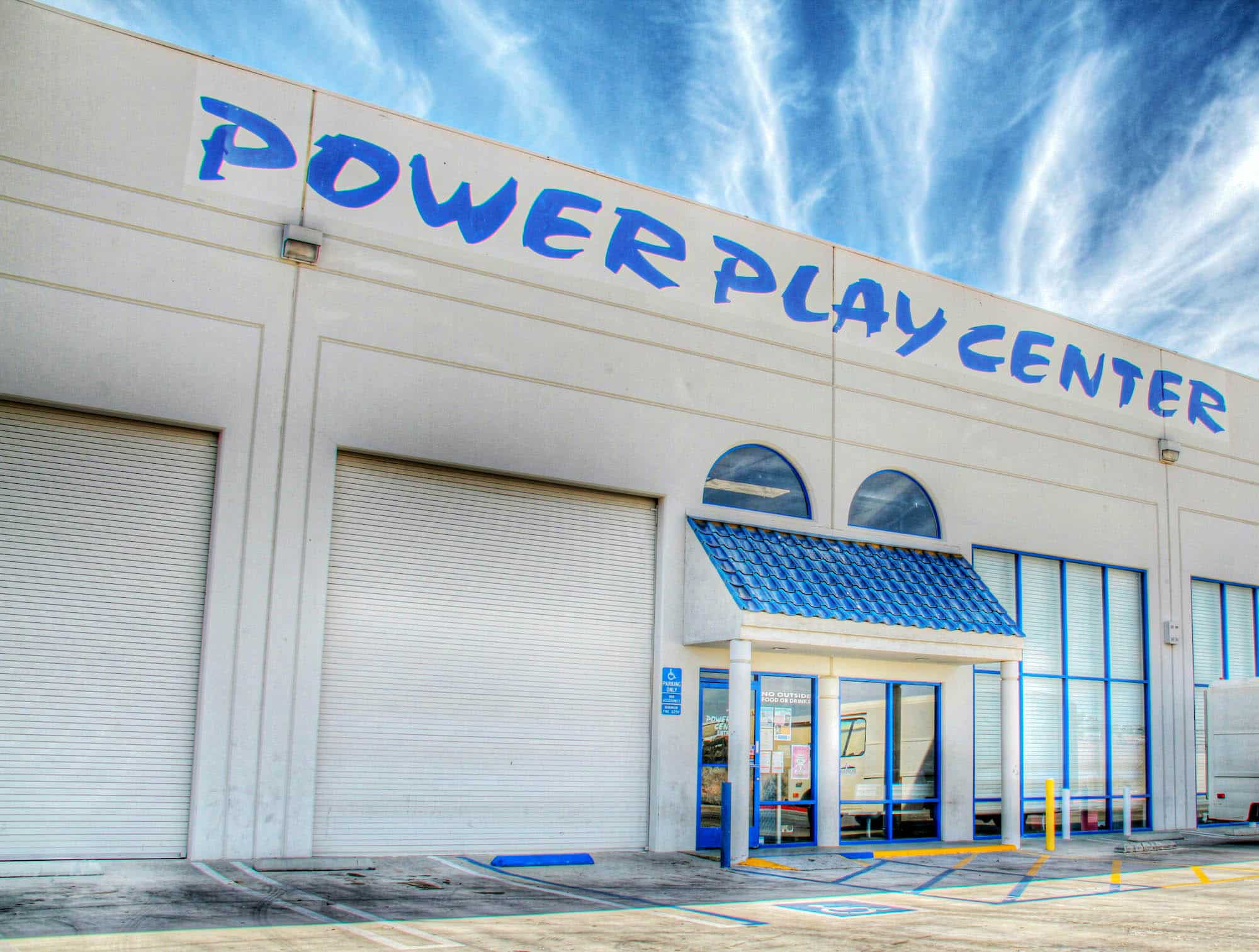 Outside of the Power Play Center