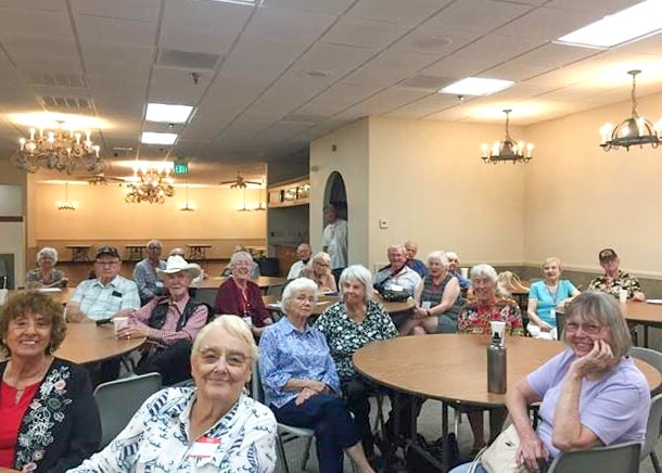 Seniors With Inquiring Minds Seniors at a S.W.I.M event