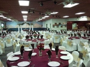 Reception held at Percy Bakker Community Center