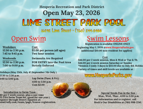 Swim Lesson Registration is Open