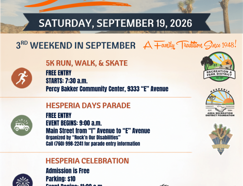 Hesperia Days 2026 is Almost Here!