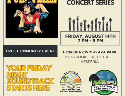 Get ready to rock, Hesperia!