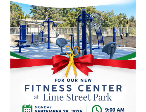 Ribbon Cutting Ceremony For Our New Fitness Center at Lime Street Park