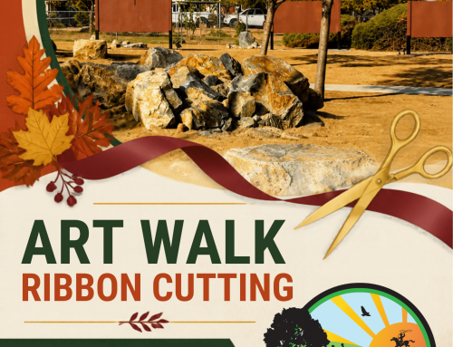 Ribbon Cutting of our Brand-New Art Walk!
