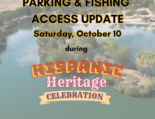 PARKING & FISHING ACCESS UPDATE Saturday, October 10