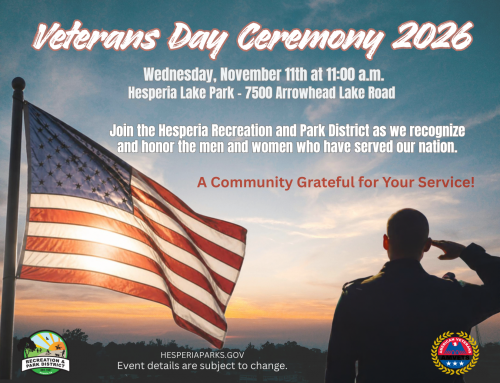 Please Join us For our Veterans Day Ceremony!